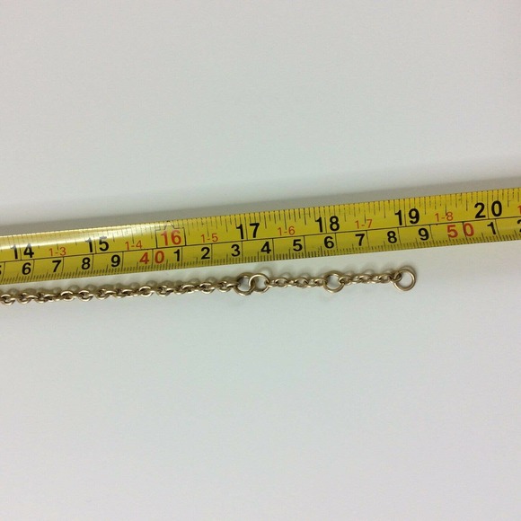 J.Crew Women's Chain Necklace Floral Pendants Gold - Picture 7 of 8